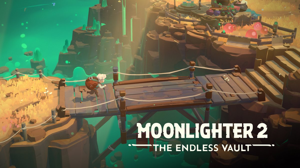 Add Moonlighter 2 to your wishlist on Steam and support your local hero merchant 🎒✨

store.steampowered.com/app/2350790/Mo…

And join our Discord for ENDLESS HYPE
discord.com/invite/BFWrAfx…