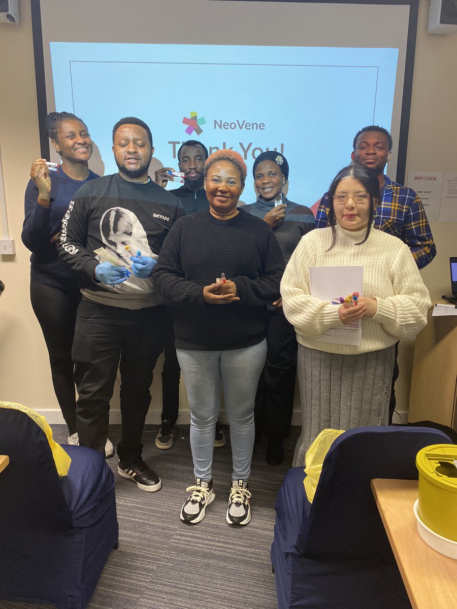 VeneHaem's tweet photo. 2024 Sessions Complete!

💥What an honour it has been to conclude the year with participants from Doncaster, Manchester, Newcastle, Gateshead &amp; Middlesbrough🙏

Thank you for being part of an incredible year!

#phlebotomy #session #accredited #Middlesbrough #career #progression https://t.co/6jMuf2Vc1p