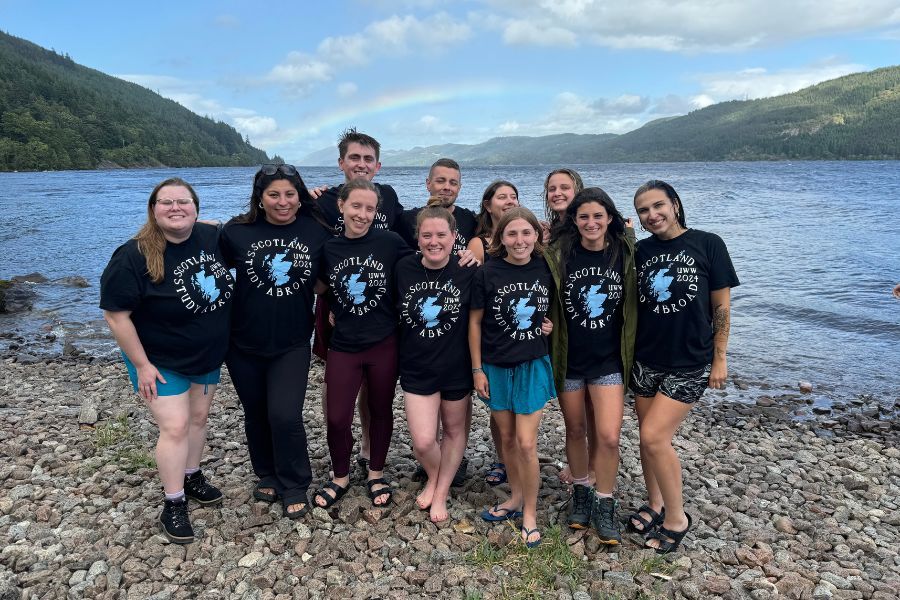 UWWCoeps's tweet photo. Shoutout to graduate students led by Gina Martin, assistant professor of counselor education, who recently studied abroad in Scotland! A group of students studying to be counselors learned about Scottish culture, covering topics like mental health across different cultures. https://t.co/IMSn1TWBeC