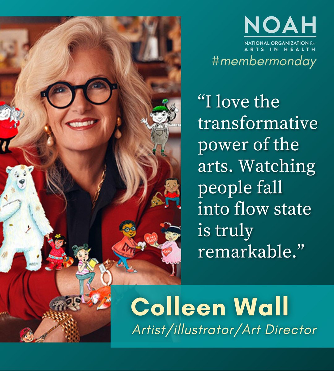 NOAH's Member Monday Spotlights are back with Colleen Wall, an artist, illustrator, and art director!   

Fun fact! Colleen was a muralist for the Extreme Makeover Powell Family episode.

colleendarbydesigns.com