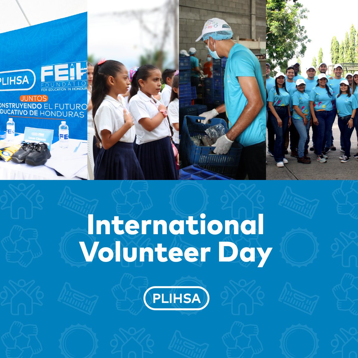Today, we celebrate International Volunteer Day by honoring the incredible spirit of our team. At PLIHSA, we are proud of our volunteers who dedicate their time and energy to making a positive impact in our communities. Thank you for being the heart of our commitment to change.