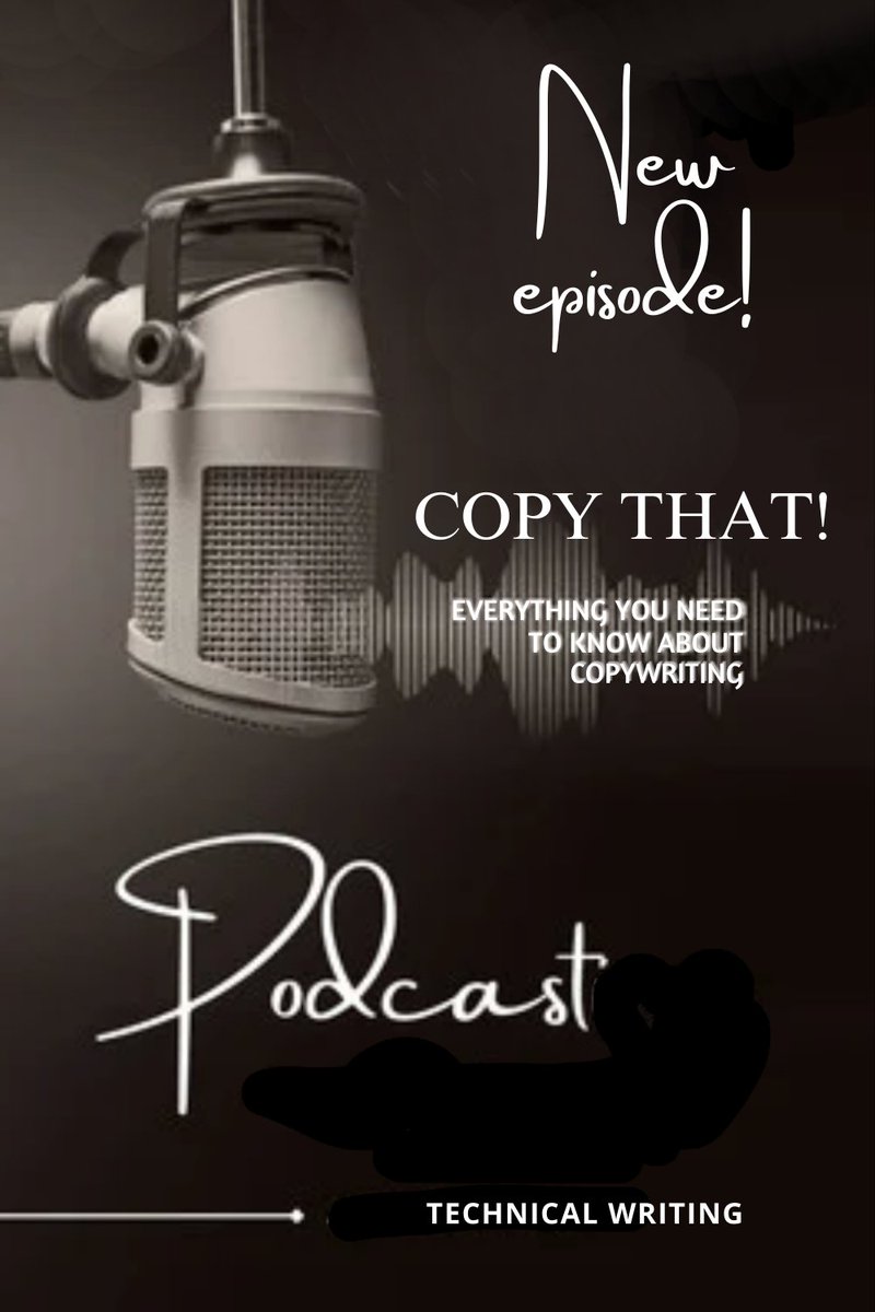 rgcreative's tweet photo. Explore the world of technical writing with us—tune in to the podcast now: https://t.co/9pfHojiDhd. #TechnicalWriting #ManualDevelopment #instructions #podcast #WritingCareers #documentwriting https://t.co/SnecaT1gP1