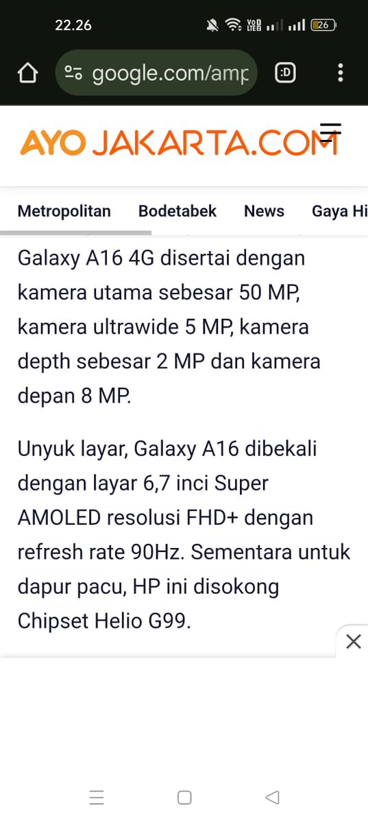 beri19126's tweet photo. @samsungID Min ini lho fiturnya di Samsung #GalaxyA16 yang pas di Googling #PastiPuasPerformanya
#PastiPuasGamingnya
#PastiPuasStreamingnya
#FiturA16BikinPuas https://t.co/SXnA4X3fvv