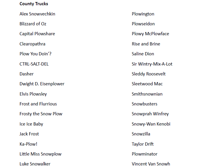 OK, OK. In case we don't get enough snow to activate the map this season, here's the complete list of snow plow names:
arlingtonva.us/files/sharedas….