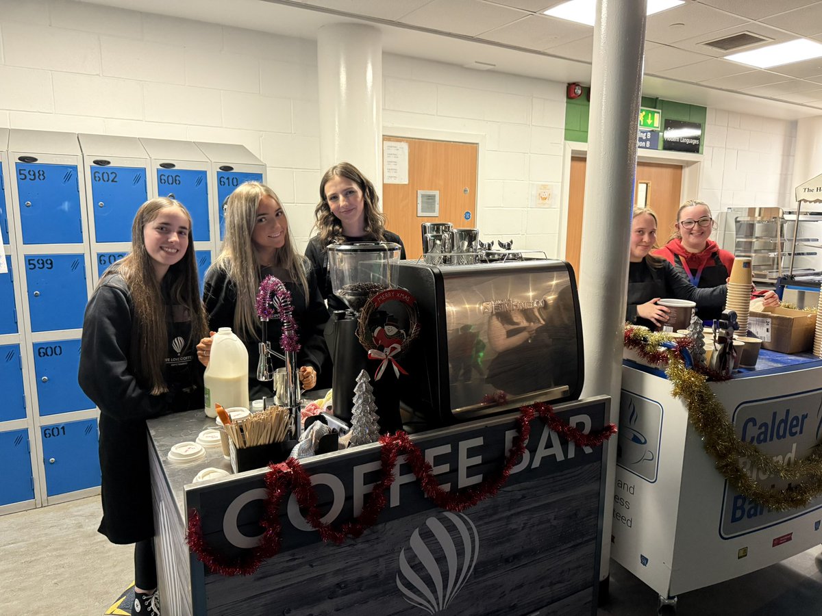 CglenHighSchool's tweet photo. Our S6 made over 50 hot chocolates tonight - what a team! Thanks for giving your time during prelims to come and make drinks for our S1s. We totally appreciate it! #weareCalderglen 

PS I may need two coffees tomorrow 🙃 https://t.co/i3BpUXBjeC
