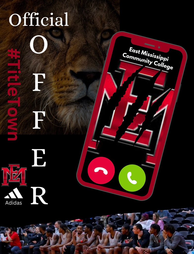 zylier23's tweet photo. After a great conversation with Coach Charles, I am blessed to receive an offer from East Mississippi Community College❤️🖤 https://t.co/GjexOIsu7R