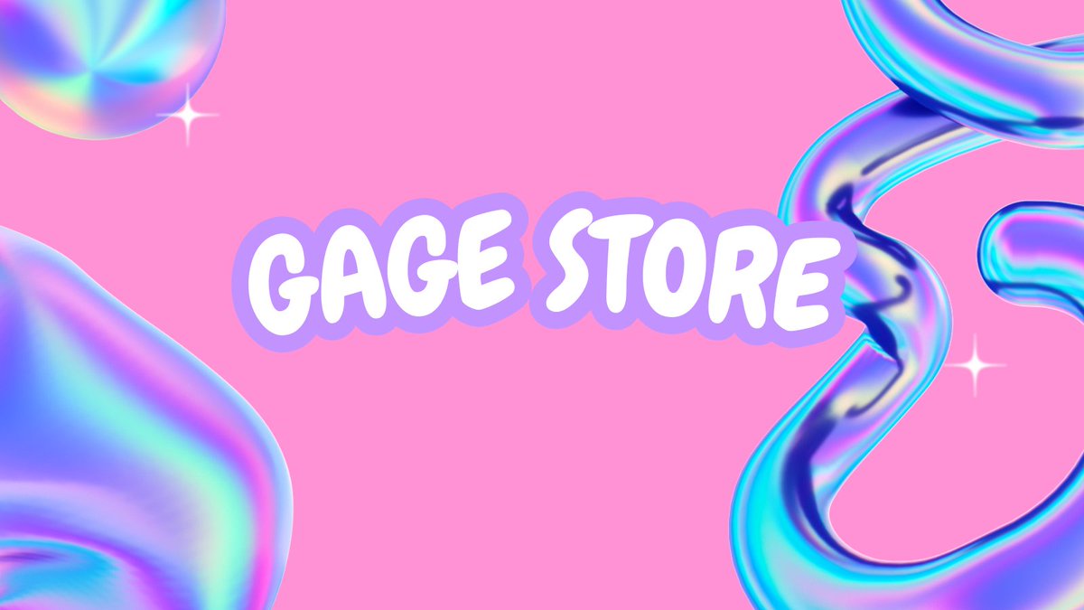 GAGE STORE tweet media