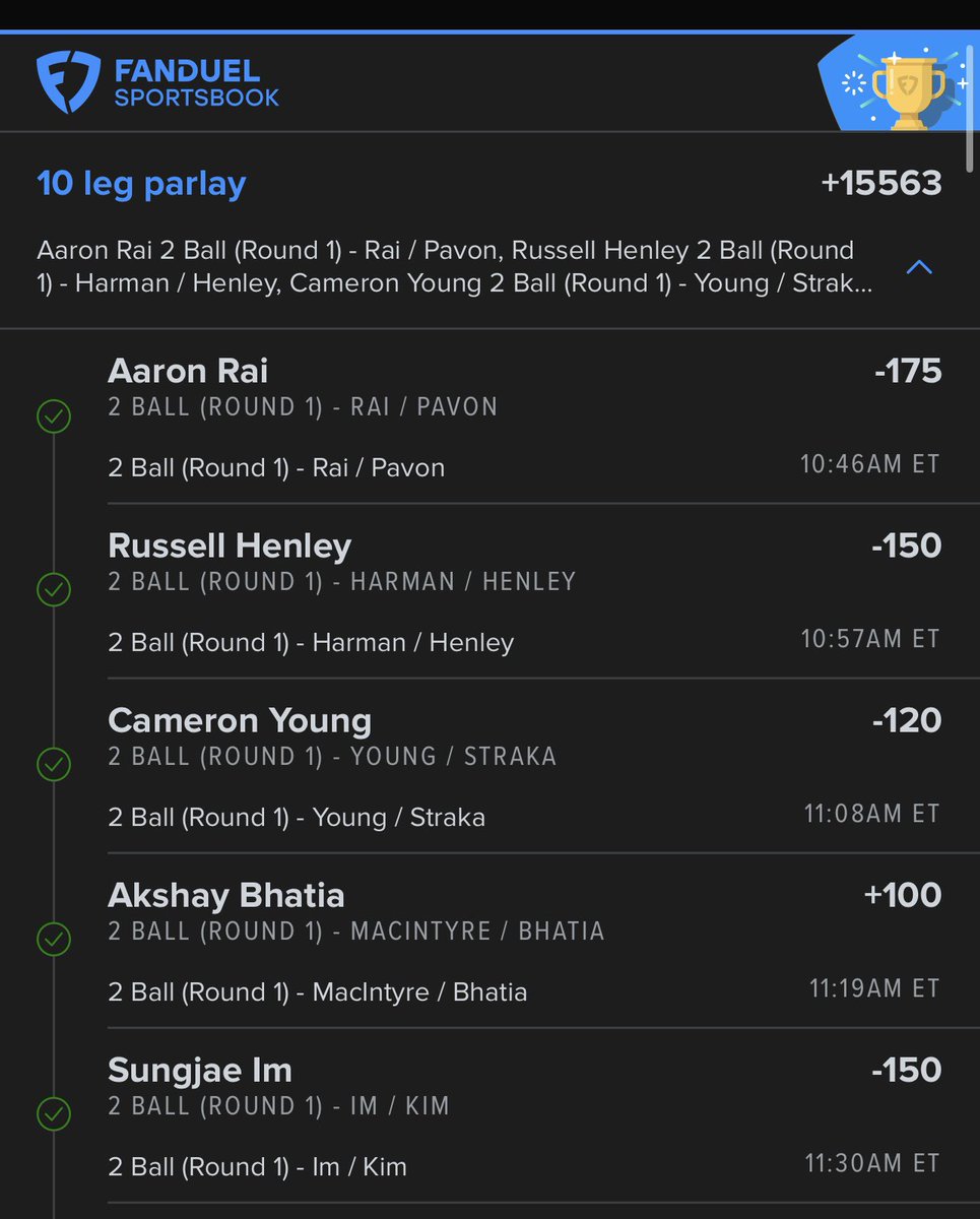 DWS_Betting's tweet photo. Just because we don’t always post, doesn’t mean we ain’t cooking the books!
Just smacked them for a 150X
#fanduel 
#SportsGambling https://t.co/BCZJRHjfmv