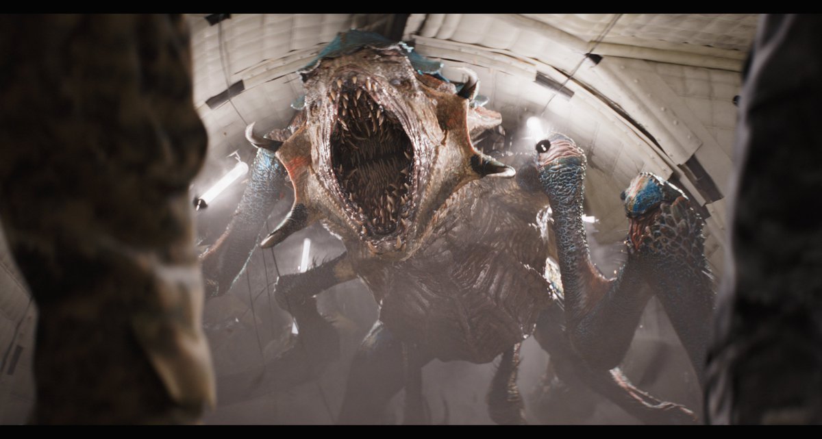 ILMVFX's tweet photo. Unleashing mayhem, one symbiote at a time.

Dive into ILM’s creature work on #Venom: The Last Dance. Now playing exclusively in theatres. #FYC https://t.co/9nbSxujqAf