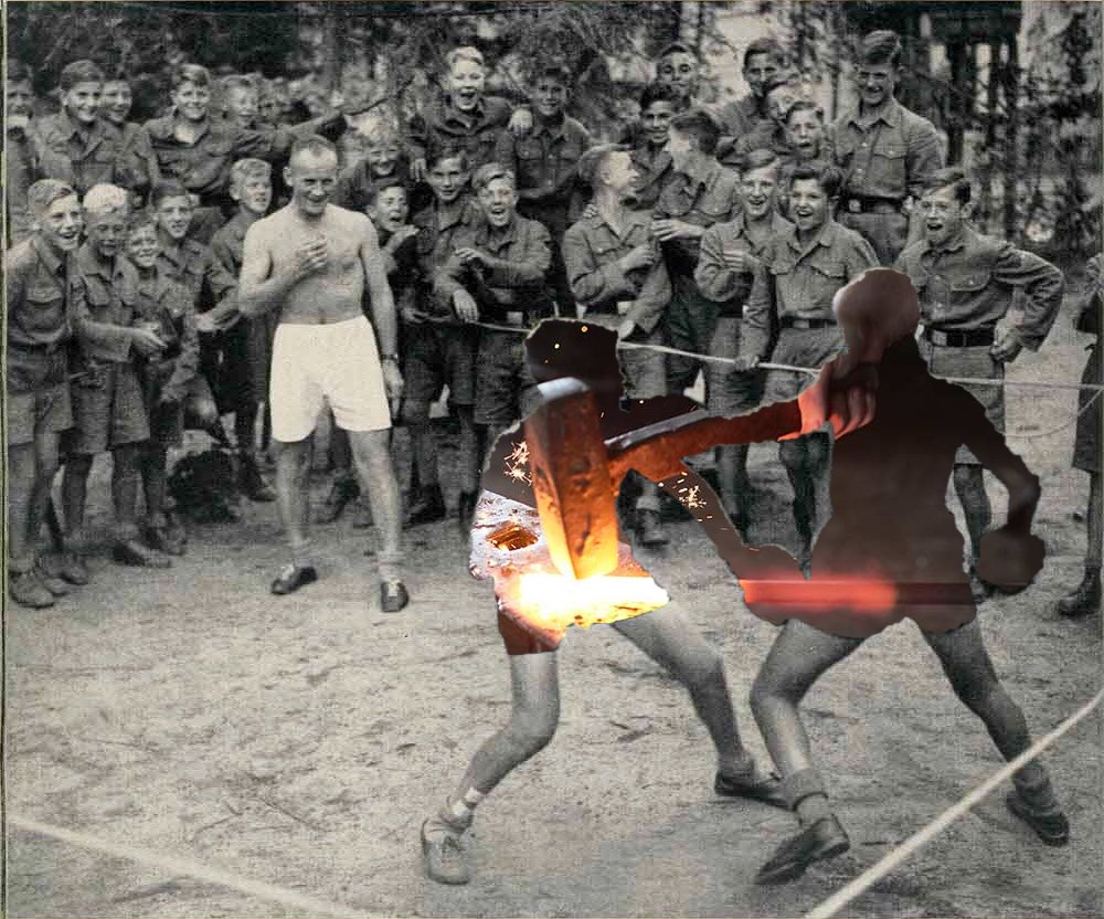 Strike the iron while it's hot, boys.