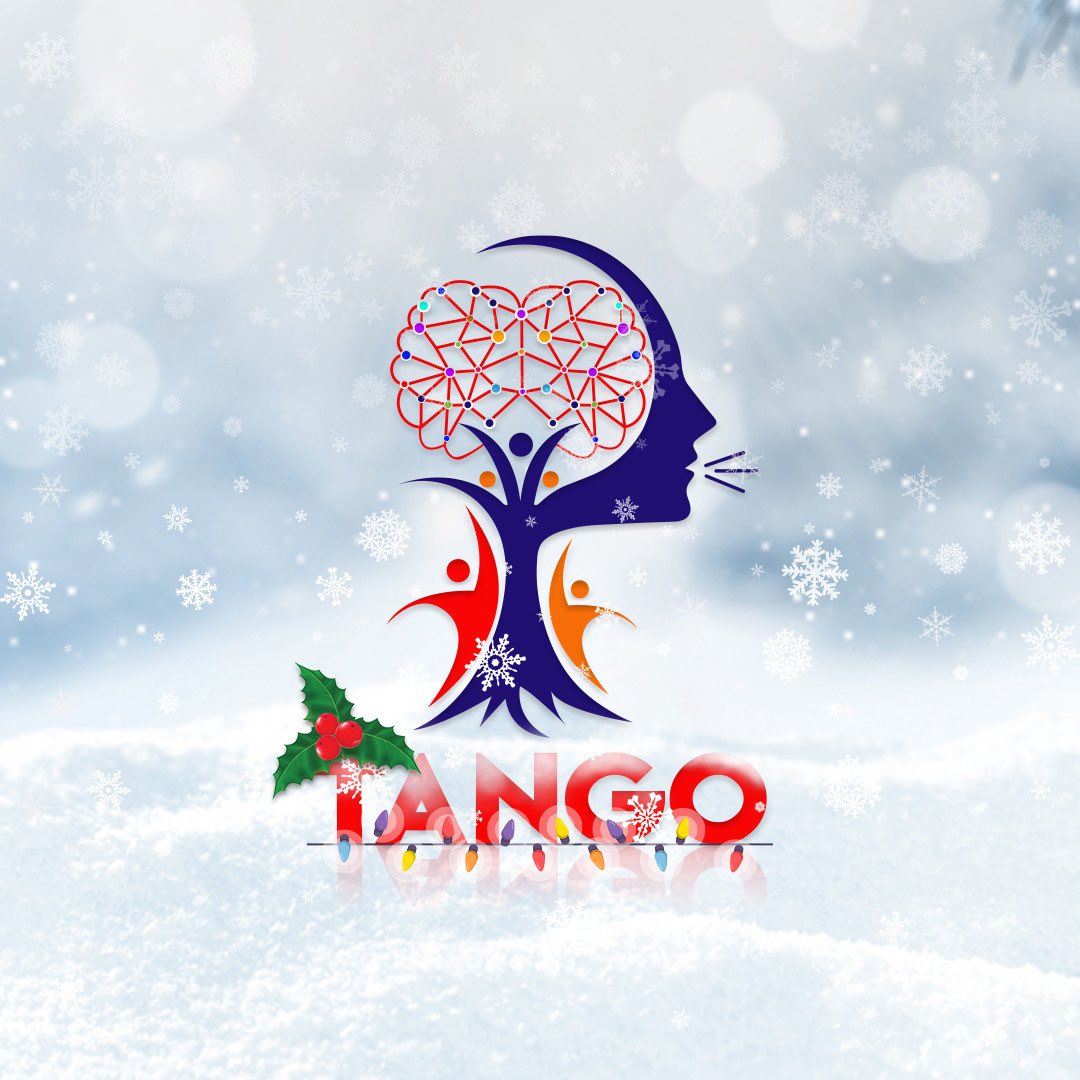 TANGO (@tango_abi) on Twitter photo See our TANGO study on training family members and friends of people with brain injury to communicate better.
See our website: blogs.city.ac.uk/TANGO for more information
See our new holiday logo and follow us here or on tango-abi@bsky.social See our TANGO study on training family members and friends of people with brain injury to communicate better.
See our website: blogs.city.ac.uk/TANGO for more information
See our new holiday logo and follow us here or on tango-abi@bsky.social