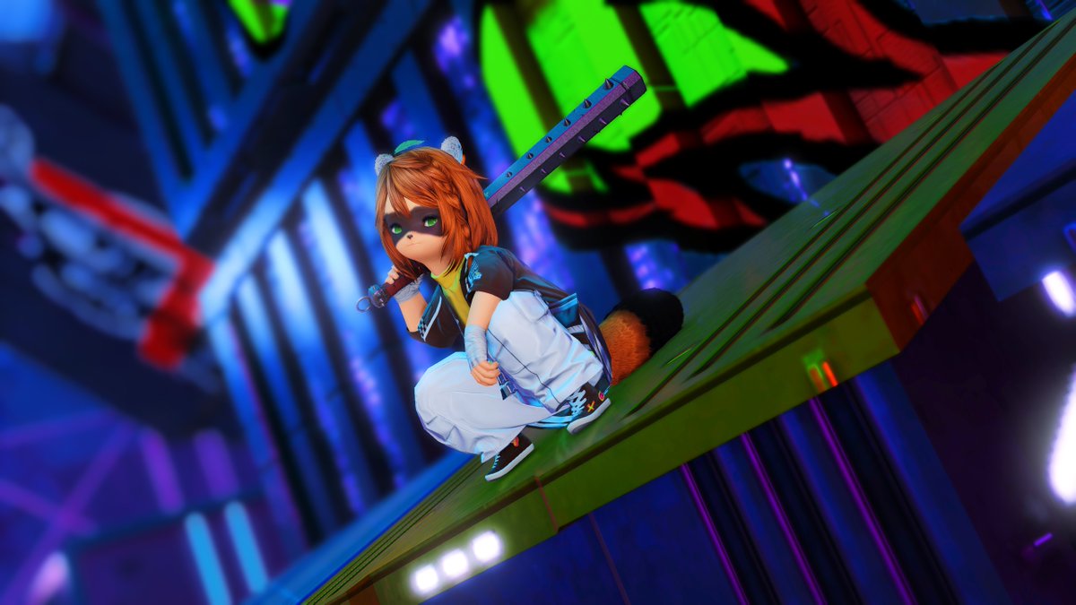 Real delinquent tanuki hours in Solution 9, the dumpsters are my turf