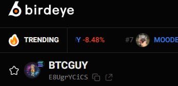 Btc_GuySol's tweet photo. Birdeye is now updated!🔥

https://t.co/5oxN3WUHpI https://t.co/PZfLBsw8PZ