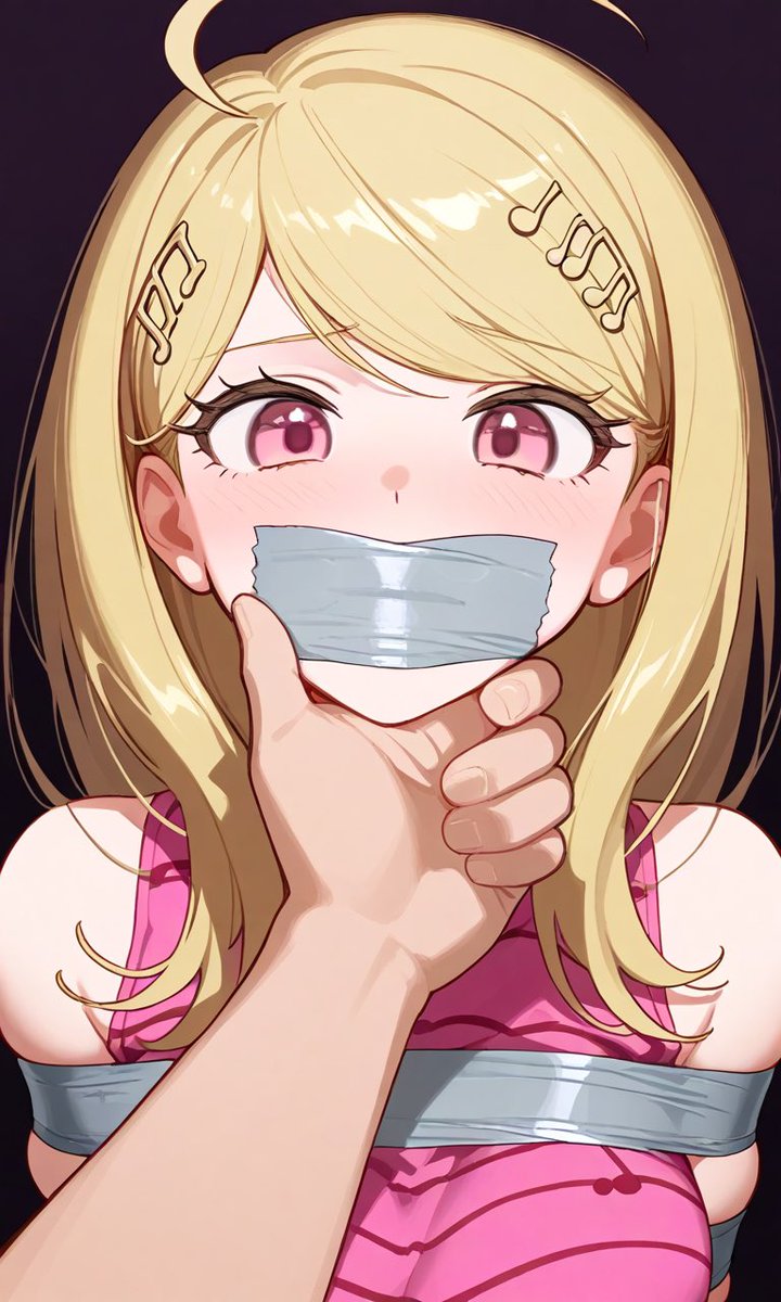 mit4lex's tweet image. Kaede akamatsu tape gagged bondage #bondage #anime #animebondage #gagged #tapebondage