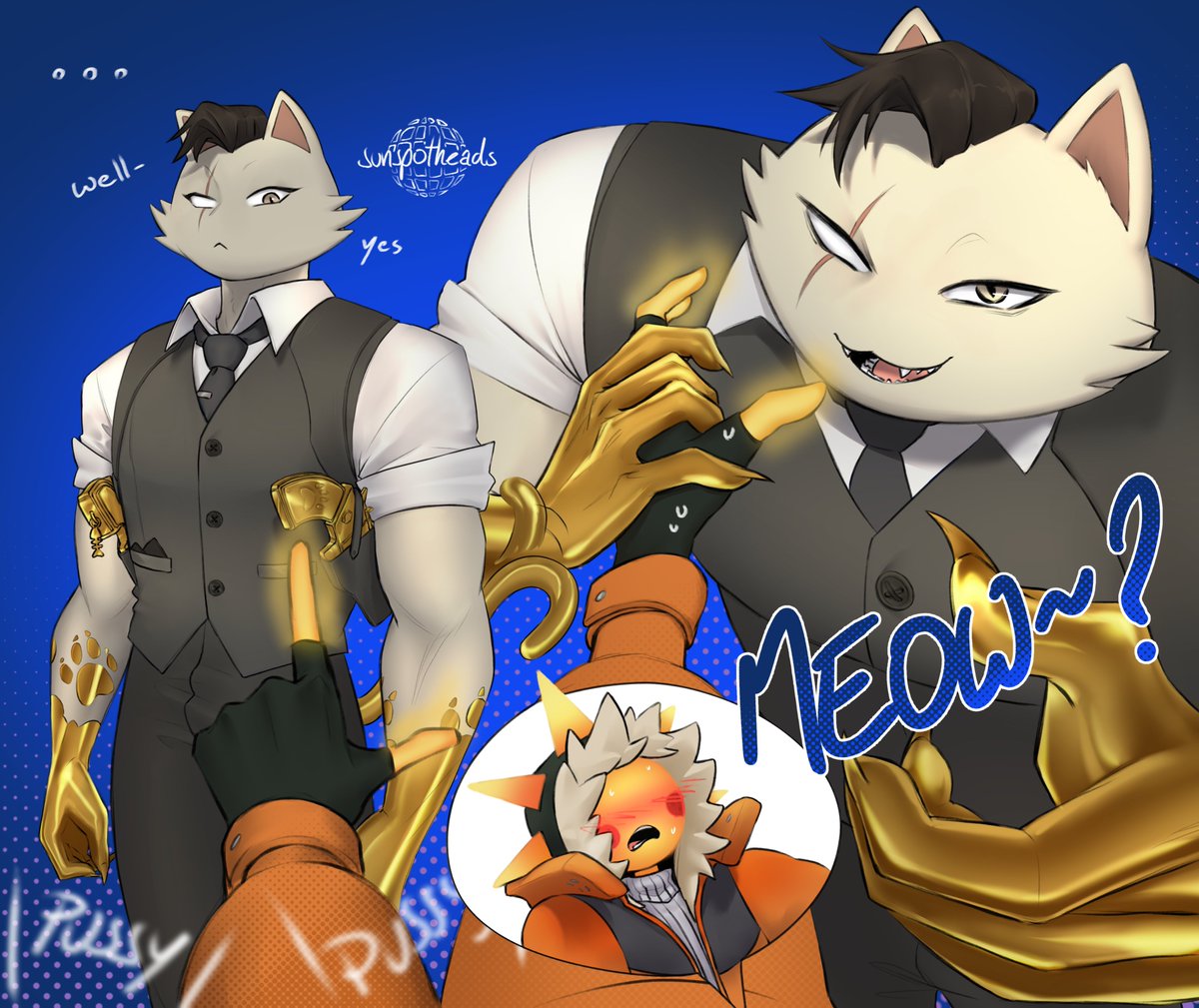 sunspotheads's tweet image. There was a joke that sunspot has a hard time coming up with retorts/banter... so yeah
he&apos;s really really proud of this one 
🪩
#Sunspot #Fortnite #FortniteSunspot