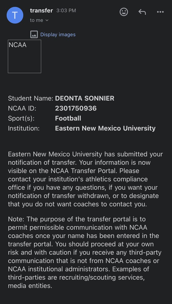 Deonta Sonnier tweet media