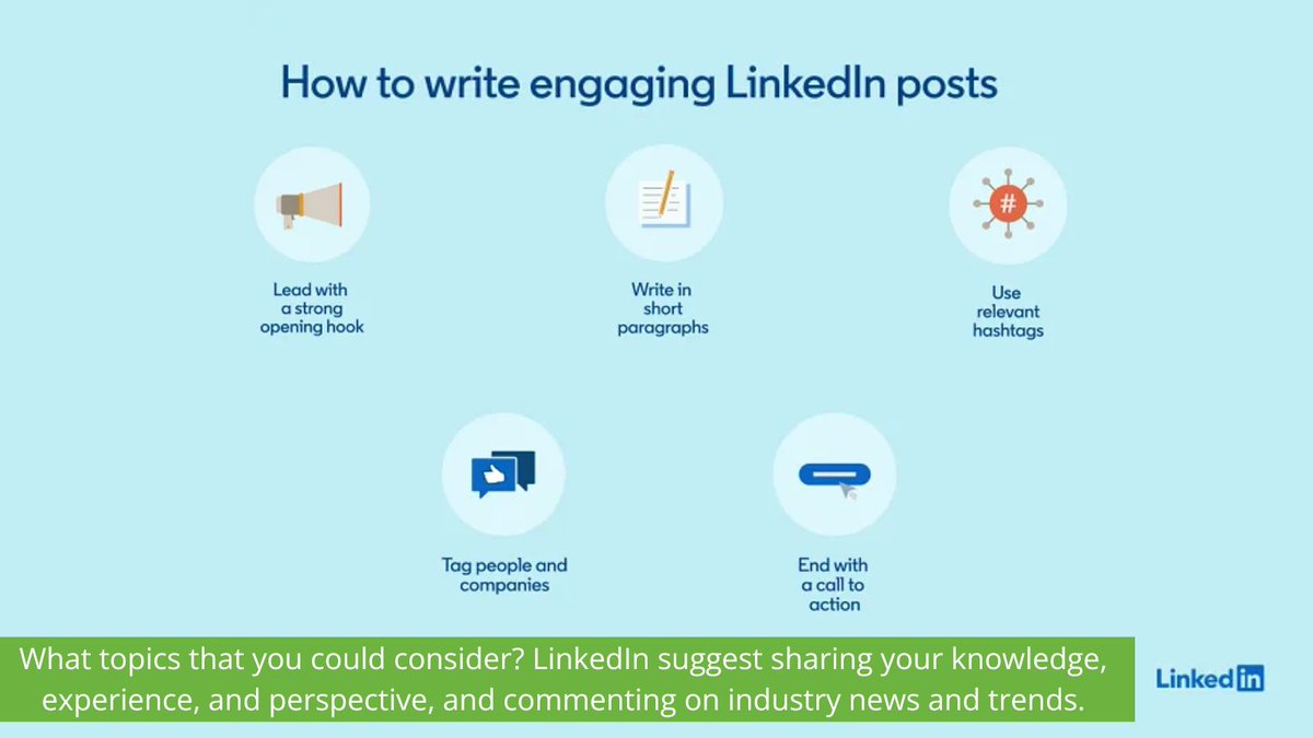 Intelemark's tweet photo. Excellent tips from LinkedIn to improving your engagement on the social media platform. It is valuable information for professionals who want to get as much out of this platform  as possible.

#LinkedIn #Engagement #B2BSales #B2BMarketing

https://t.co/TcQXJT2vff https://t.co/3aQDlh0s7h