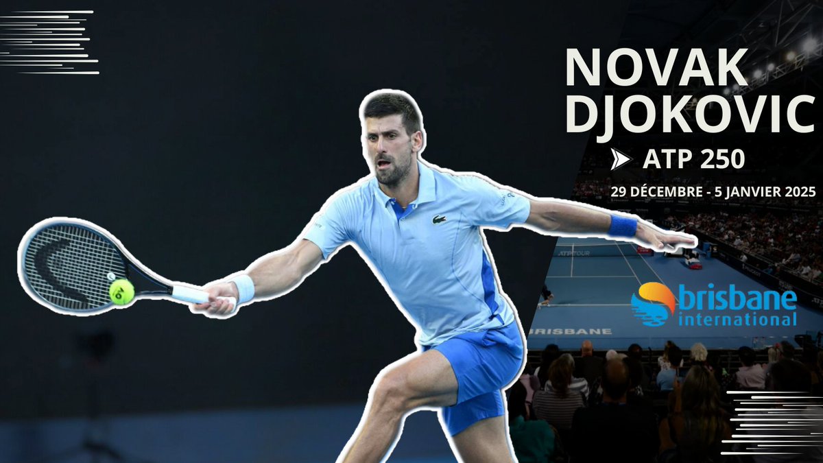 tennismaniax's tweet photo. 🎾🏆𝘼𝘾𝙏𝙐 | Novak Djokovic 🇷🇸 #7 atp
• 🗓️Du haut de ses 37 ans Novak est toujours déterminé à traumatiser le circuit. Il s'est inscrit au tournoi de Brisbane (250) pour débuter sa saison 2025.
• Selon vous, quelle performance va t-il nous offrir ⁉️
#tennis/#Bribane/#GOAT https://t.co/kQTNGq6K9r