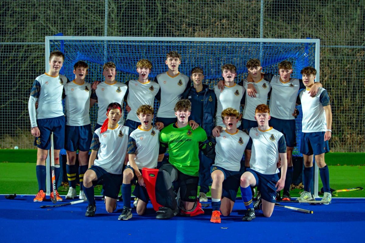 strath_sport's tweet photo. Semi-Finals Inbound 🏑🔥
Congratulations to our 1st XI, who delivered a 3-1 victory over George Watson’s at home tonight! 🏆 
They’ll join our U15 Girls team, who have also secured their spot in the national cup semi-finals! Thanks to @GWC_Sport for the great game. #StrathSport https://t.co/WWeFRFPzXi