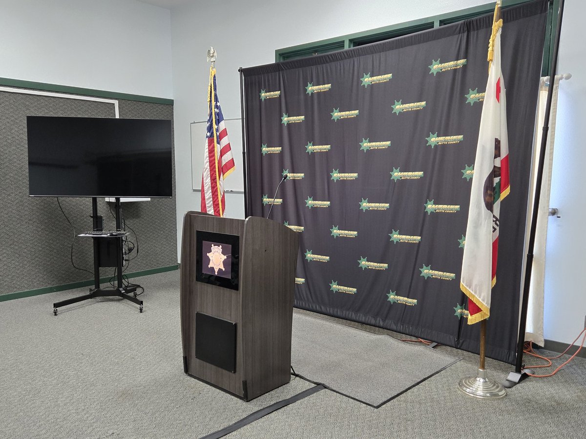 Currently awaiting the press conference by <a href="/ButteSheriff/">Butte County Sheriff</a> regarding yesterday's school shooting. Will be live at 3:00pm on youtube.com/c/TheCameraman