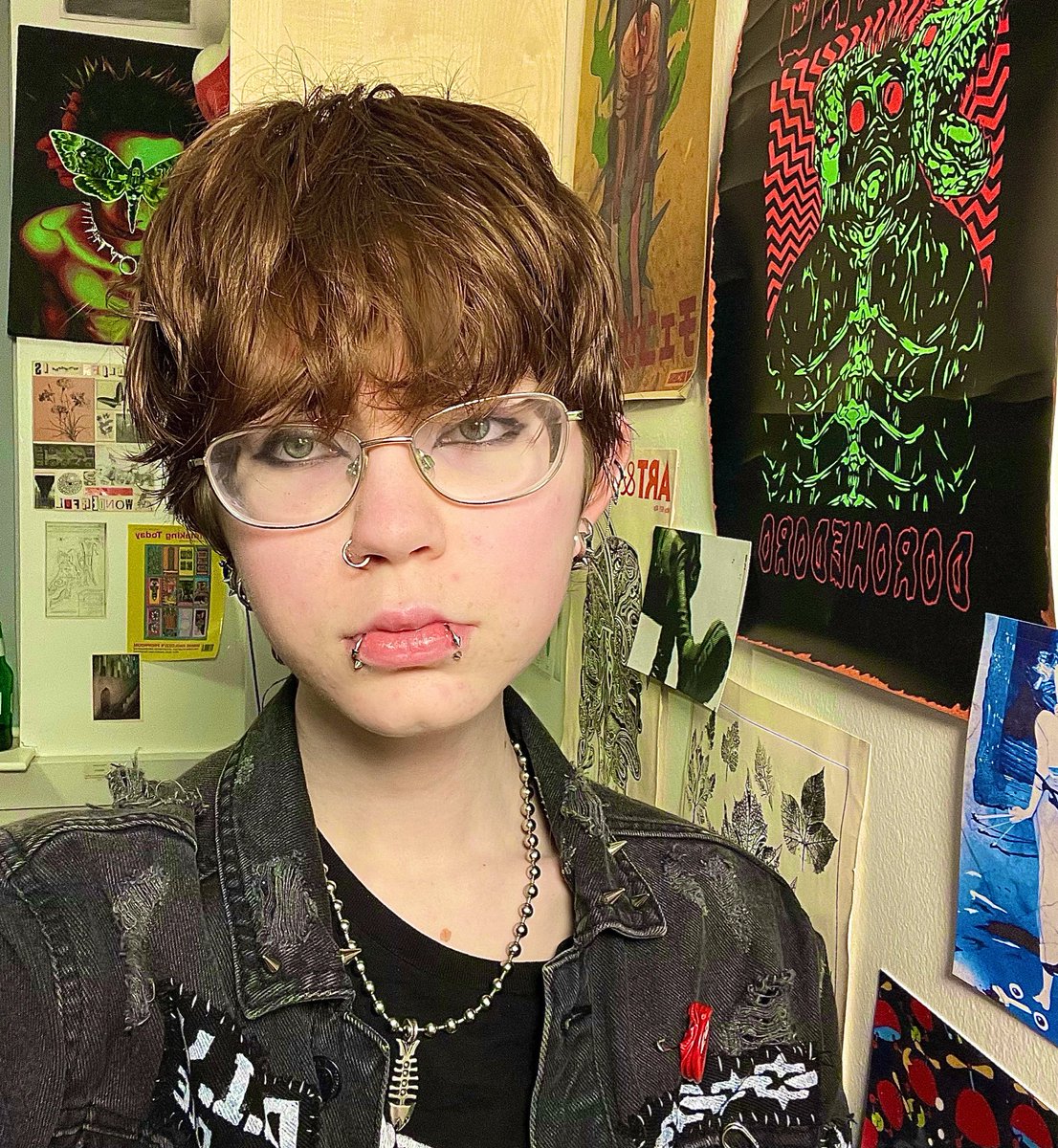 v3rdure_'s tweet image. face jumpscare 
#chainsawman