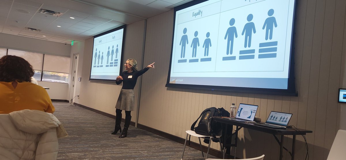 Me1issaGoodwin's tweet photo. It was an exciting day of learning from @Catlin_Tucker about the Station Rotation model. Two big takeaways:
π― Think big, start small-this is a marathon, not a sprint.
π― Celebrate learning, growth, & risk-taking every step of the way. #EveryLearnerAchieves https://t.co/Qut0cTBLMl