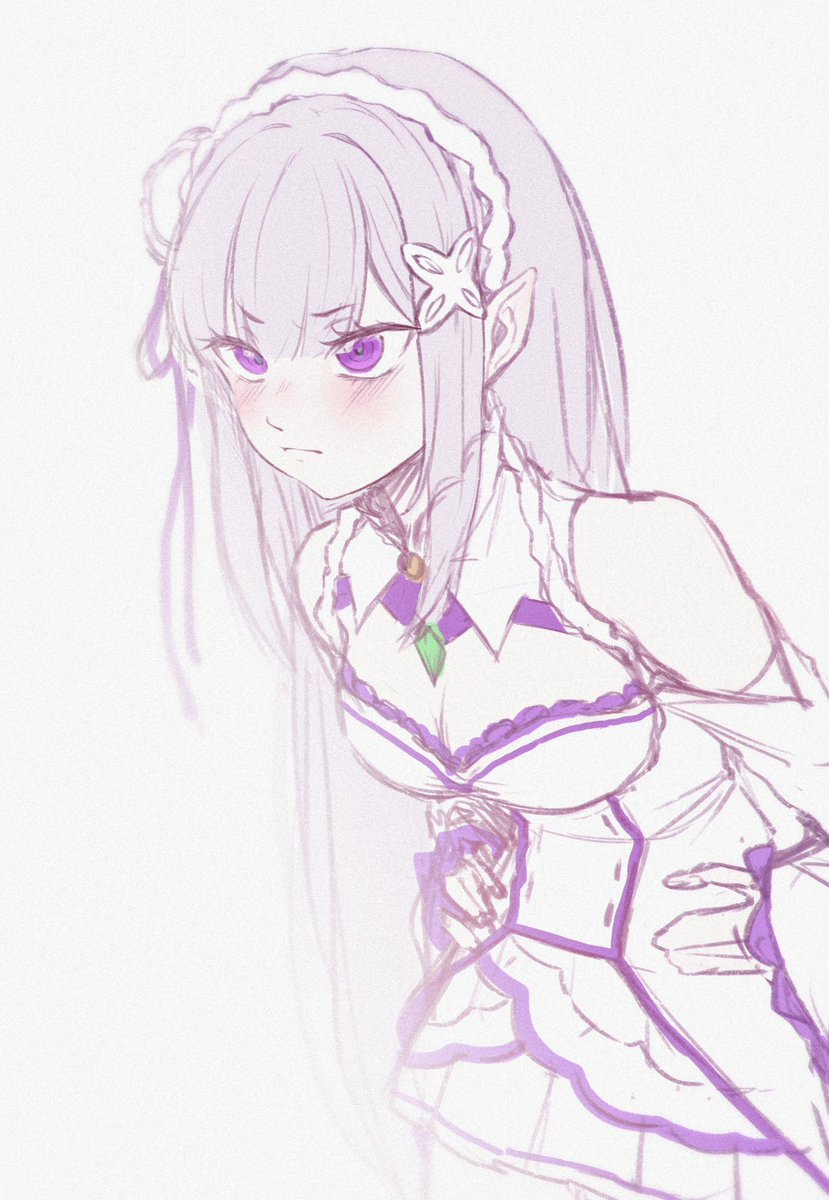 エミリア💜

#イラスト　#エミリア　#リゼロ　#reゼロ　#Reゼロから始める異世界生活　#rezero