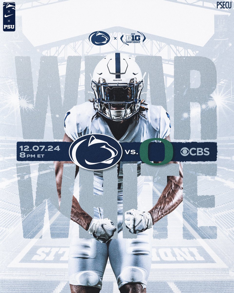 PennStateFball's tweet photo. SEE Y⚪️U IN INDY https://t.co/7CqEM5BbKM