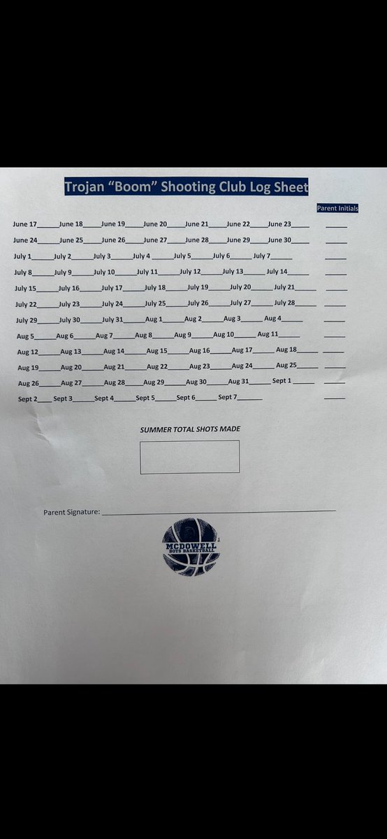We will honor these Trojan BOOM Shooting Club members at halftime of this Saturdays 🔵⚪️🏀 game !! Those members will have a FREE ticket at the front doors!! #Boom