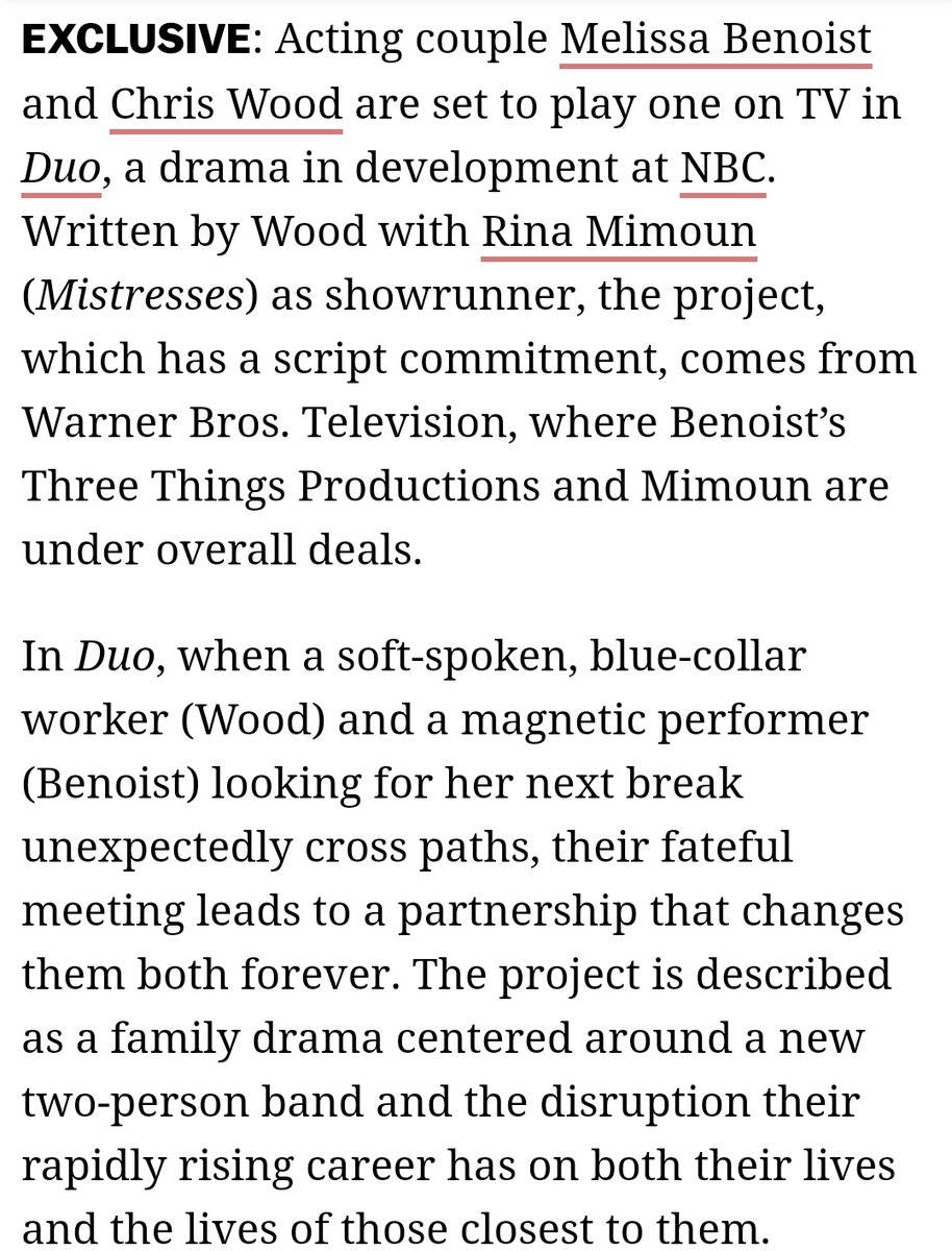 Lenod's tweet photo. The description of the characters, they are going to be just perfect in these roles!! A magnetic duo in real life and on screen ❤️❤️ https://t.co/z71uBVprJ0
