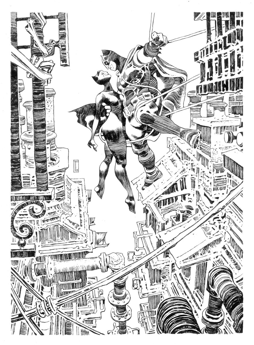 The Green Room - Comic Art (@tgr_comicart) on Twitter photo Batman & Catwoman commission by <a href="/ToniFejzula/">Toni Fejzula</a> ... ready to be shipped to its new forever home! 🦇🐾
Ps. His commission list is now open. DM us for all the details! Batman & Catwoman commission by <a href="/ToniFejzula/">Toni Fejzula</a> ... ready to be shipped to its new forever home! 🦇🐾
Ps. His commission list is now open. DM us for all the details!