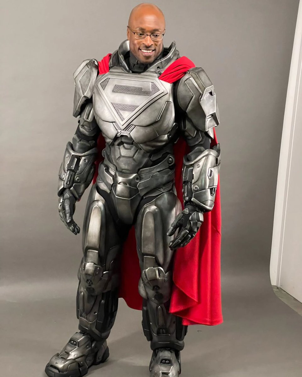 Early Test Fitting for the "Steel" Suit for Superman and Lois.

#SupermanAndLois #Superman #Steel #DCTV #Arrowverse