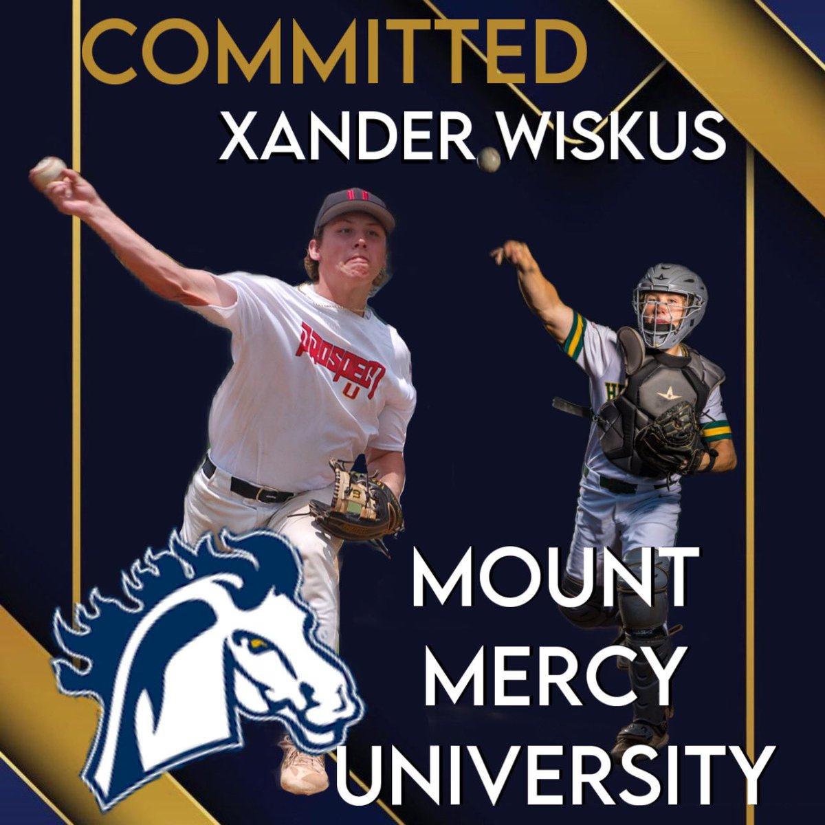 Xander Wiskus (@xanderwiskus) on Twitter photo I am excited to announce that I will be furthering my academics and playing baseball for Mount Mercy University! I would like to thank God, my family, my friends, Mike , Coach Rapp, and finally Coach Dahm and Coach Willenborg <a href="/MMU_baseball/">MMU Baseball</a> for giving me this opportunity! I am excited to announce that I will be furthering my academics and playing baseball for Mount Mercy University! I would like to thank God, my family, my friends, Mike , Coach Rapp, and finally Coach Dahm and Coach Willenborg <a href="/MMU_baseball/">MMU Baseball</a> for giving me this opportunity!