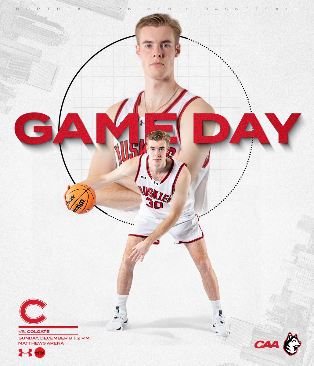 Who else were we going to put on today's graphic?!

🏀 vs. Colgate  |  2pm
🤝 Postgame Meet &amp; Greet
🎁 SAAC Toy Drive
📺 <a href="/NESN/">NESN</a>  |  <a href="/FloCollegeHoops/">FloCollege | Basketball</a> 
🎟️ tinyurl.com/27h7zt2s