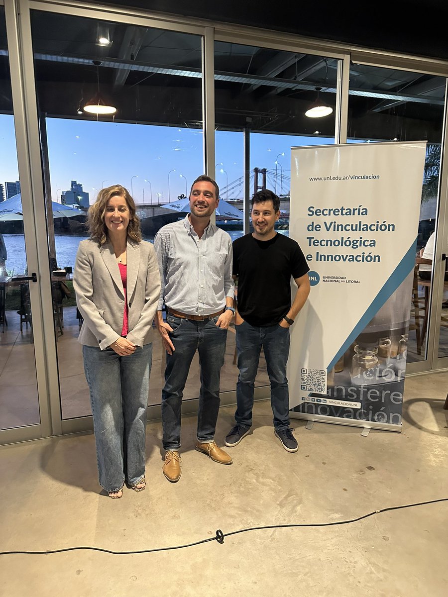 UISFJoven's tweet photo. 💪🏻👏🏻El Presidente de la @uisfjoven Alejandro Maglianesi participó junto a la Secretaria de Ciencia, Tecnología e Innovación de la Provinvia @erica.hynes y Sebastian Ulises Rossin Director del Cetri de la UNL, del Ciclo EL CAMINO HACIA LA EBT: EN DONDE ME ESTOY METIENDO? https://t.co/QO0VJ42tij