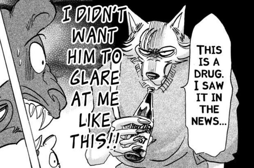 Not in the fucking bingo card Beastars S3 edition 