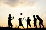 The game of dodgeball has been a popular childhood activity on the school playground for years. The object of the game of dodgeball is to avoid being hit by balls thrown by opponents. pgpedia.com/d/dodgeball