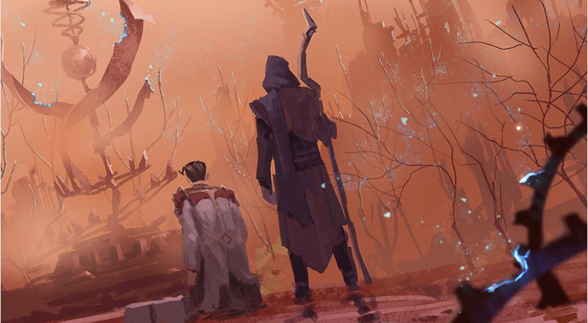 heartsofcinder's tweet photo. concept art for jayce’s experience in the anomaly goes crazy https://t.co/c2CQWzhb4q