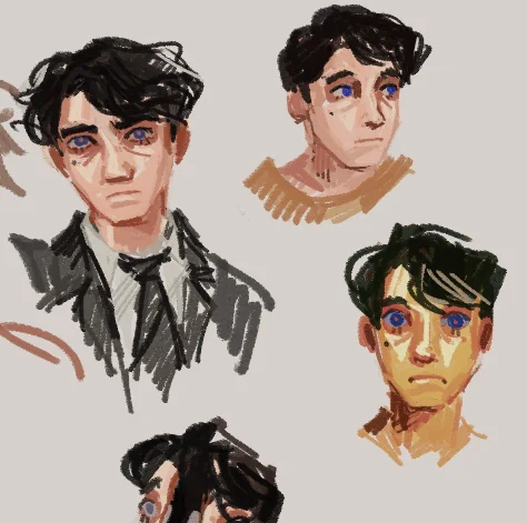 for a very simple man hes so hard to draw right 