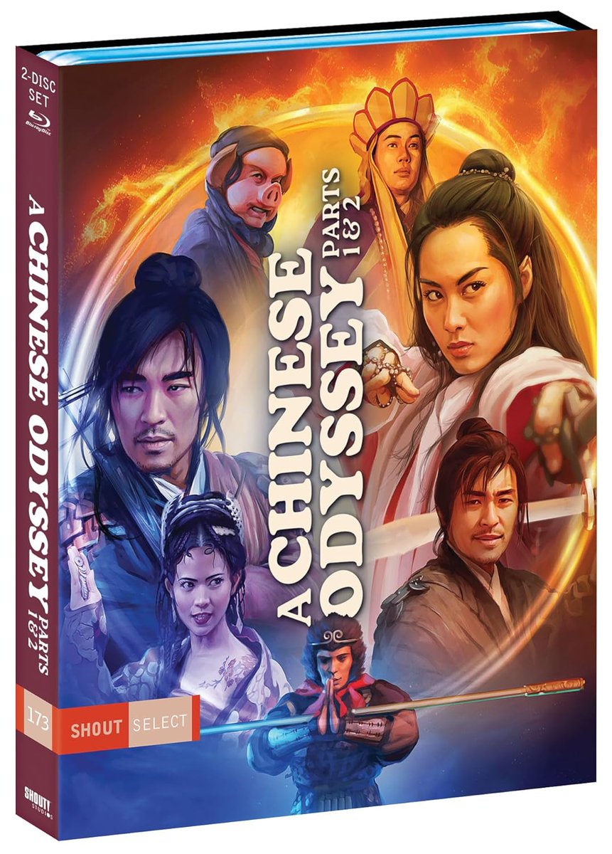 Shout Factory releasing Stephen Chow's A Chinese Odyssey: Parts 1 &amp; 2 on SD blu-ray and not 4K seems a big missed opportunity; where's the upgrade ? Also, not a fan of the cover art, sorry ! - https://t.co/FVUf9sP0dU 
