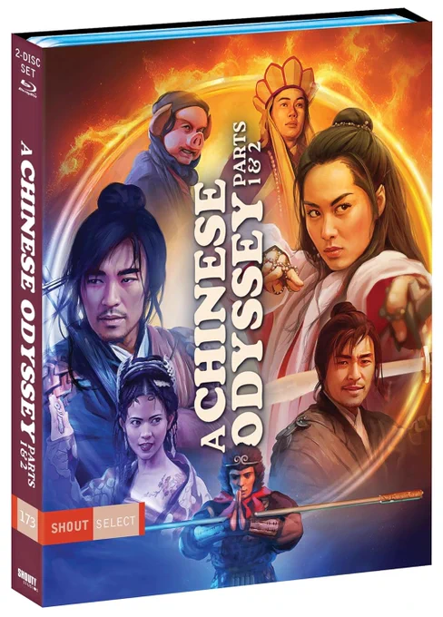 Shout Factory releasing Stephen Chow's A Chinese Odyssey: Parts 1 &amp; 2 on SD blu-ray and not 4K seems a big missed opportunity; where's the upgrade ? Also, not a fan of the cover art, sorry ! - https://t.co/FVUf9sP0dU 