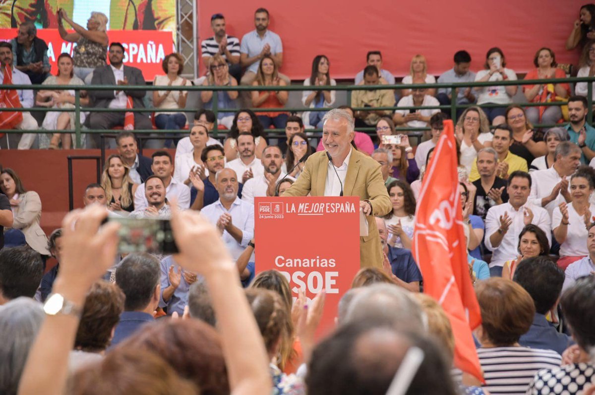 No quiero acabar el día sin trasladar que hoy he manifestado mi voluntad de continuar al frente de la Secretaría General del <a href="/PSOECanarias/">PSOE Canarias ❤️🇮🇨</a>.

Lo hago con el mismo compromiso con el que en 2017 di un paso al frente y con la profunda convicción de que este es el Partido que mejor