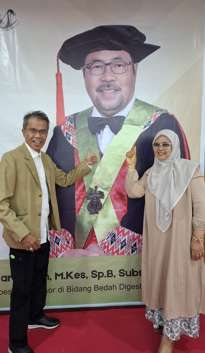 Selamat &amp; sukses pengukuhan Guru Besar Prof. Dr. dr. Warsinggih, M.Kes, Sp.BD.