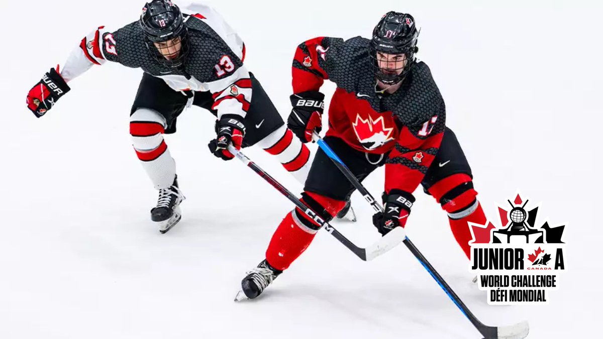Canadian rosters have been named for the 2024 Junior A World Challenge. 44 players from across the CJHL will wear the Maple Leaf in Camrose, Alberta, from December 9-15.

Full announcement  ➡️ cjhlhockey.com/en/canadian-ro…