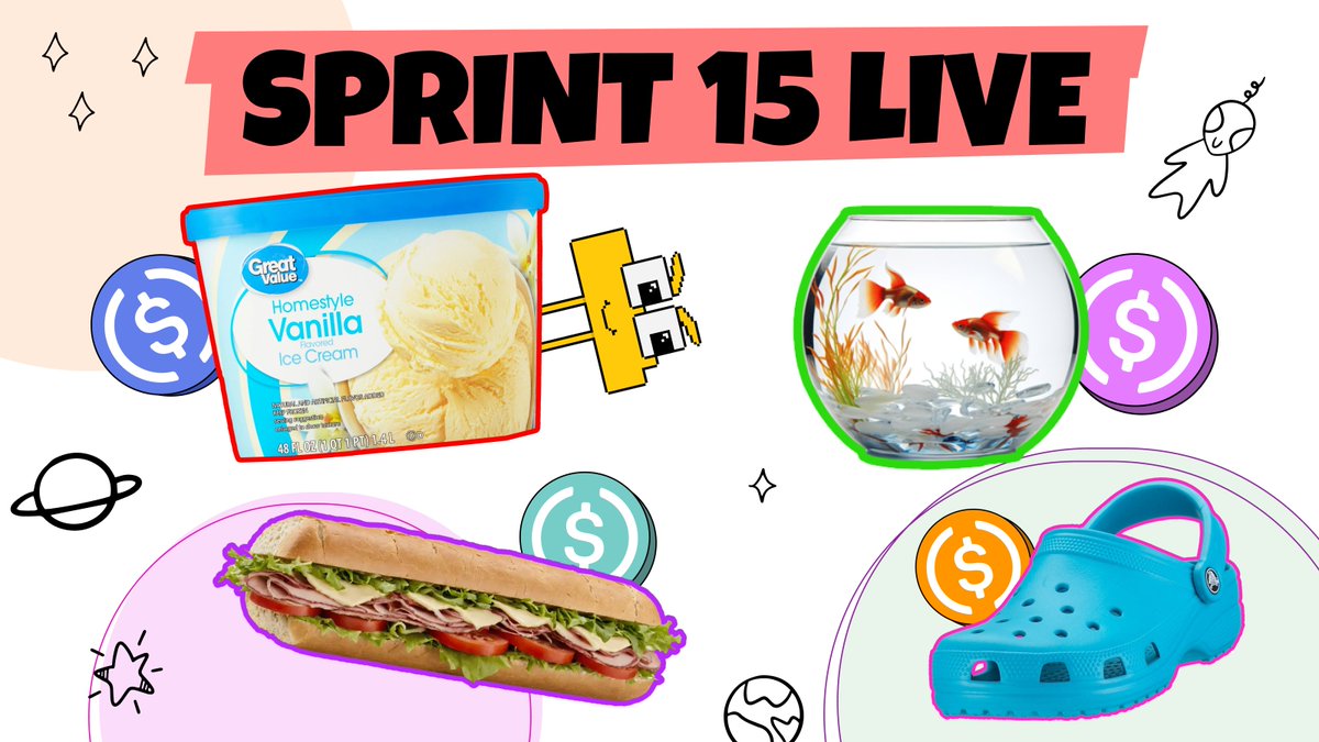 ⚔️ Questing Sprint 15 begins NOW! ⚔️

Four winners! Complete quests and win raffle tickets. 

 Prizes: 
🐟 A Pet Fish + $250
🍦 5 Gallons of Ice Cream + $250
🥪 3 Subway Footlong Sandwiches + $250
👟 A New Pair of Crocs + $250

zealy.io/cw/hififinance