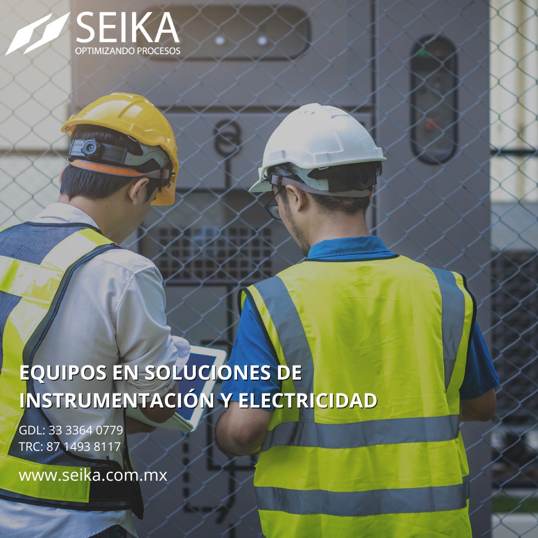 AutomationSeika's tweet photo. ⚡🔧 Soluciones que potencian tu industria con SEIKA

🔍 Encuentra todo lo que necesitas para mantener tus operaciones al máximo rendimiento. ¡Contáctanos y transforma tu manera de trabajar! 🌐

#InstrumentaciónIndustrial #SolucionesEléctricas #InnovaciónIndustrial #SEIKA https://t.co/HYcZEQalSw