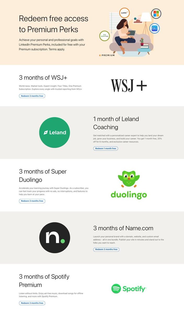 🚨 Big News! 🚨 We're excited to announce a partnership between <a href="/joinLeland/">Leland</a> and <a href="/LinkedIn/">LinkedIn</a>  to bring career coaching to LinkedIn Premium members!

Starting today, millions of LinkedIn Premium members will have access to a free month of Leland to build their career, develop