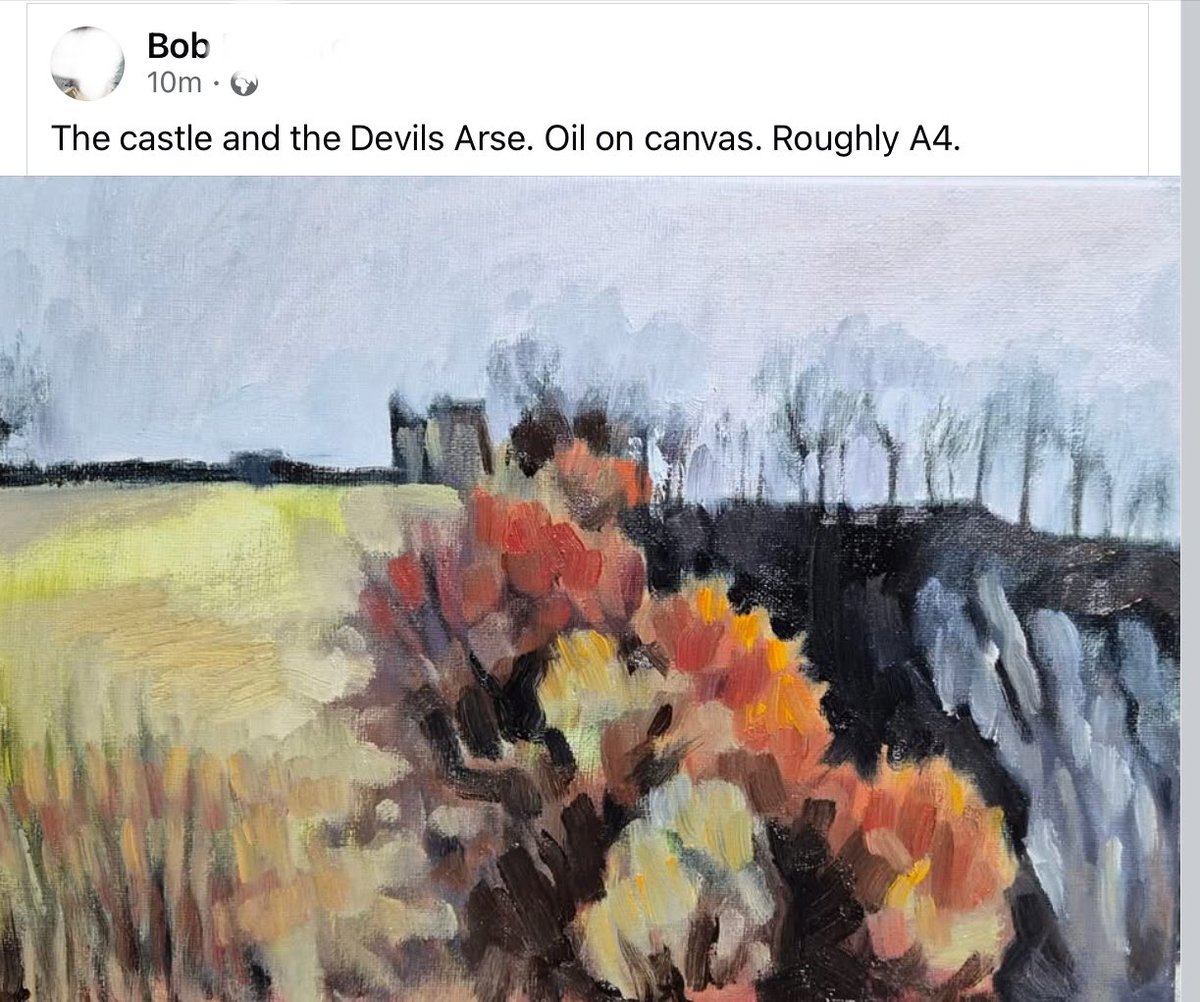 TPointWankers's tweet photo. Devils Arse?   My Arse.   Bob where were you holding the brush when you painted this?  Between the cheeks by any chance https://t.co/c2Bbg8cpNo