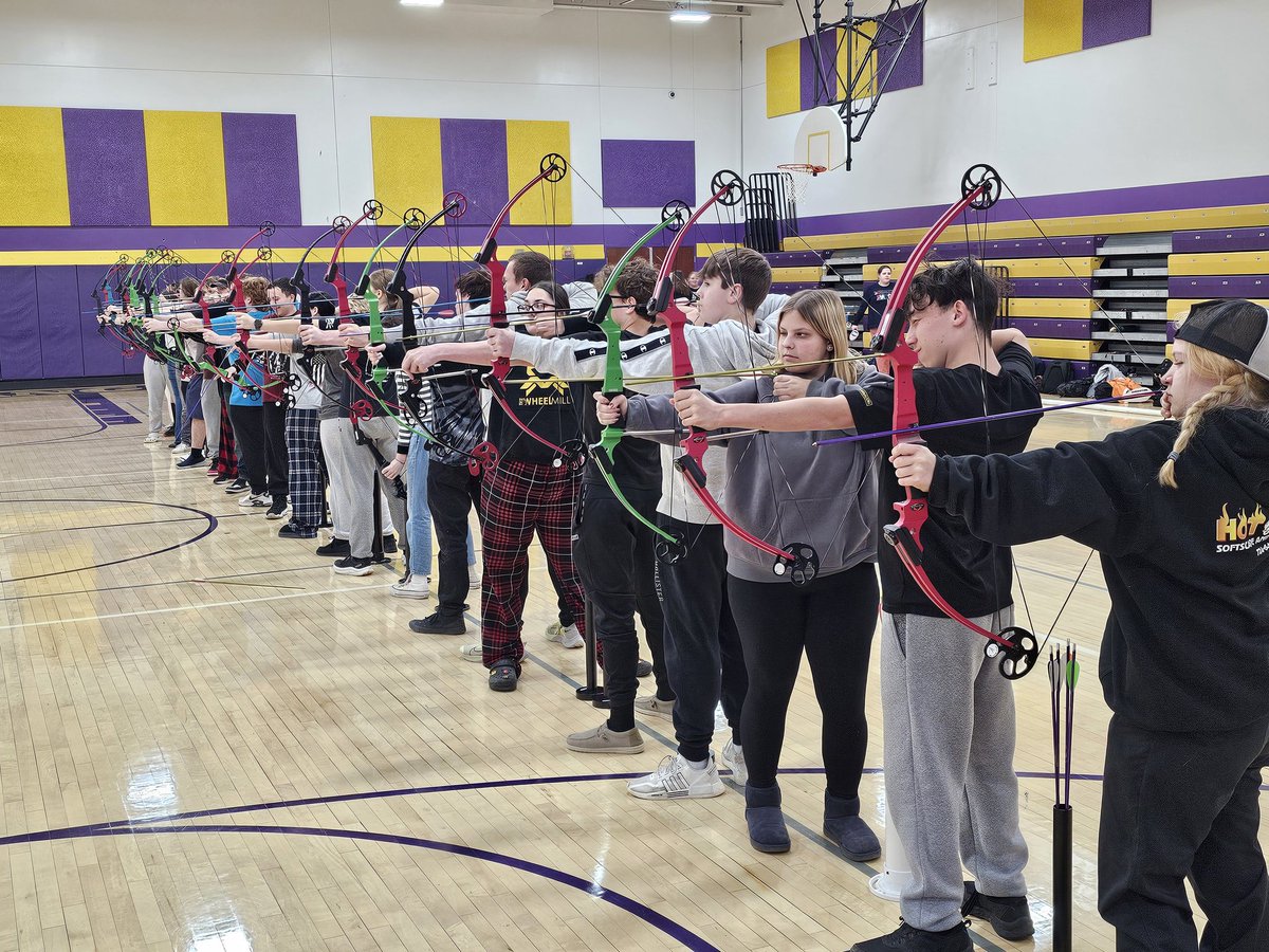 Due to the generosity of our school district and the Air Force doubling our  JROTC archery equipment, we are now able to teach archery to more cadets than ever!#plumproud <a href="/plumboroughsd/">Plum Borough SD</a> <a href="/PBSDSuper/">Dr. Rick Walsh</a> <a href="/HQ_AFJROTC/">Air Force Junior ROTC</a> <a href="/PlumTeachers/">Plum Teachers</a>