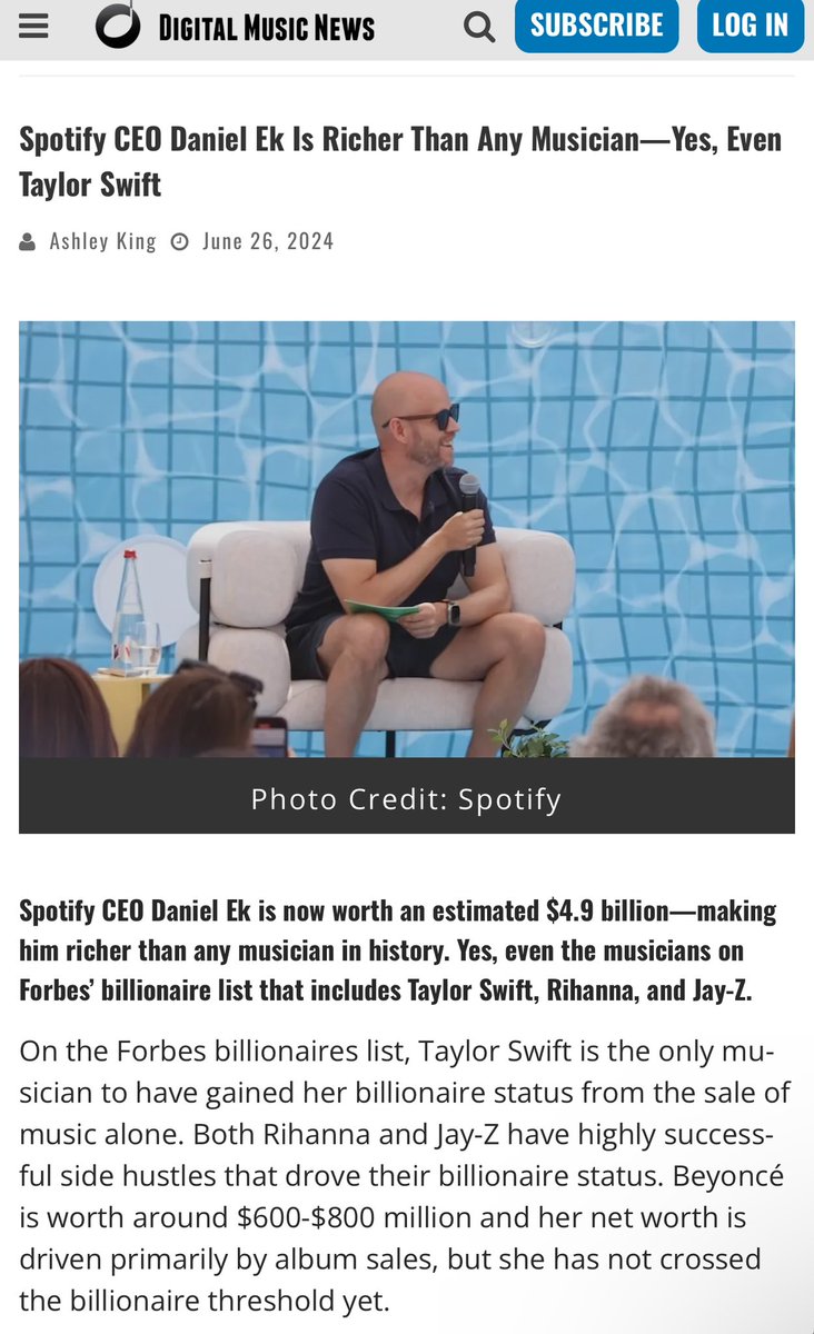 how is this possible but spotify doesn’t have more money to pay artists??? 🤨